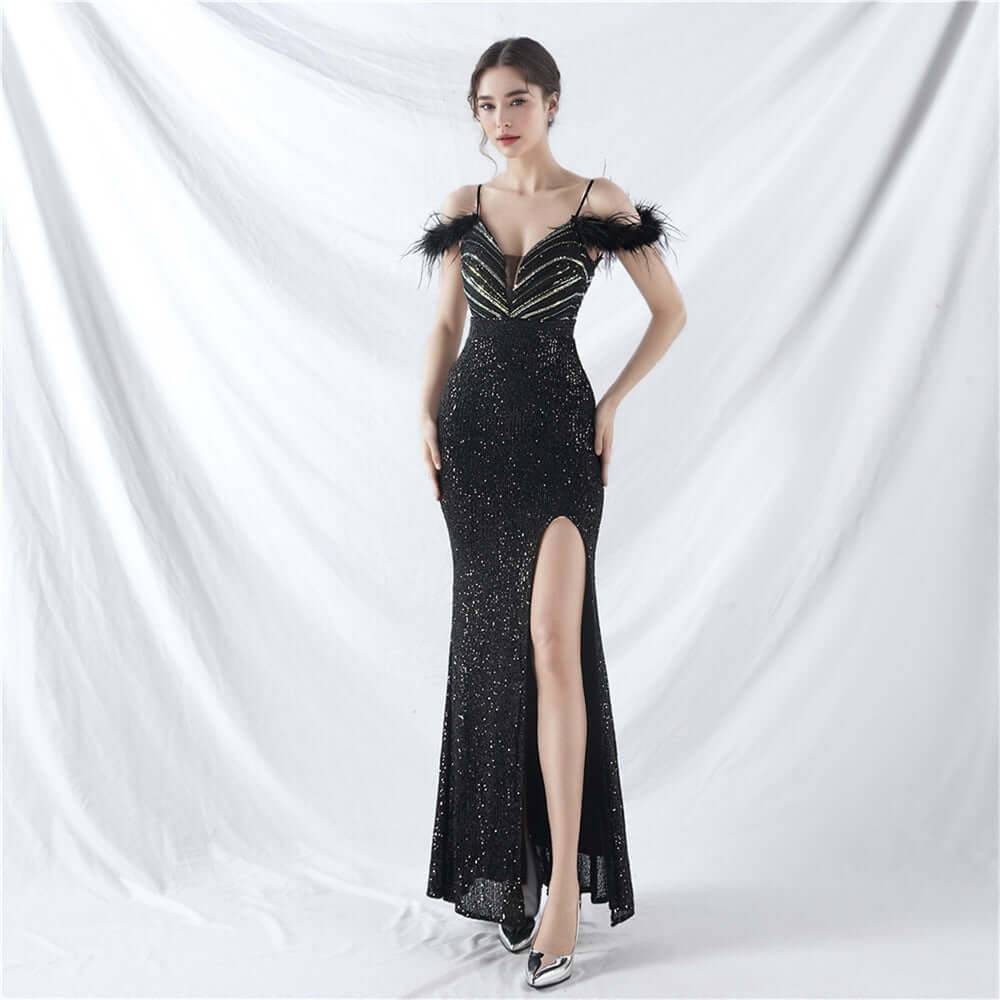 Sparkly black dress for prom