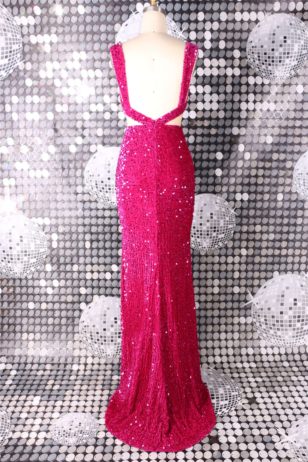 Sequin mermaid dress for weddings